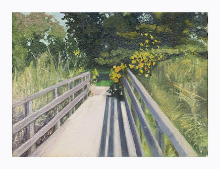 On The Dock Fine Art Painting - Landscape Canvas Wall Art | InsideLight - Minneapolis Portrait Artist & Fine Art Painter