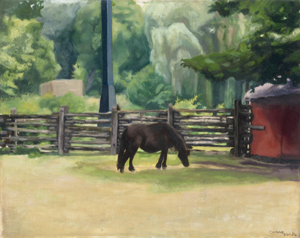Far Enough Farm Fine Art Painting - Landscape Canvas Wall Art | InsideLight - Minneapolis Portrait Artist & Fine Art Painter